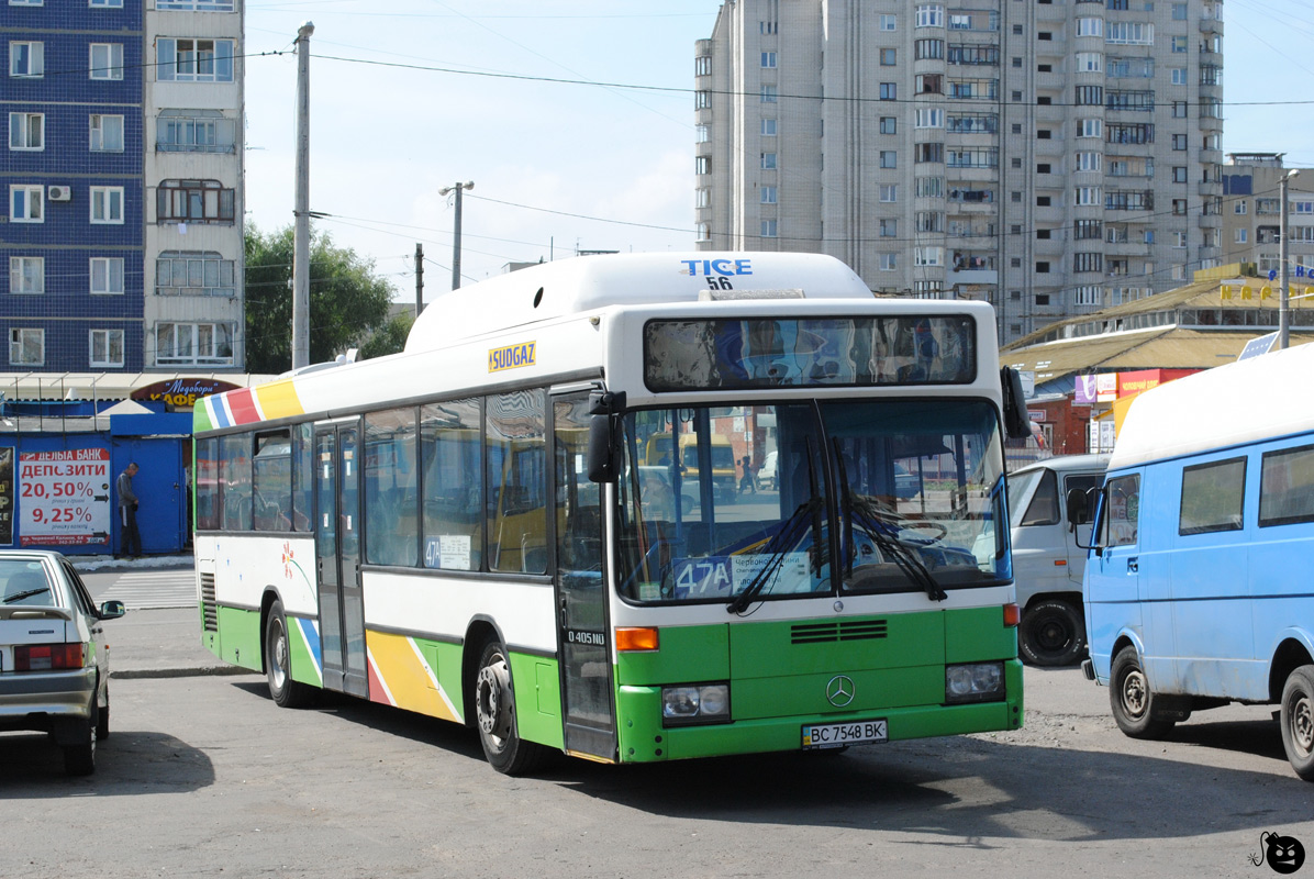 Lviv, Mercedes-Benz O405NÜ CNG # ВС 7548 ВК