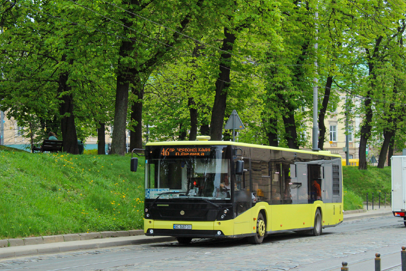 Lviv, Electron A18501 # ВС 3687 ОІ