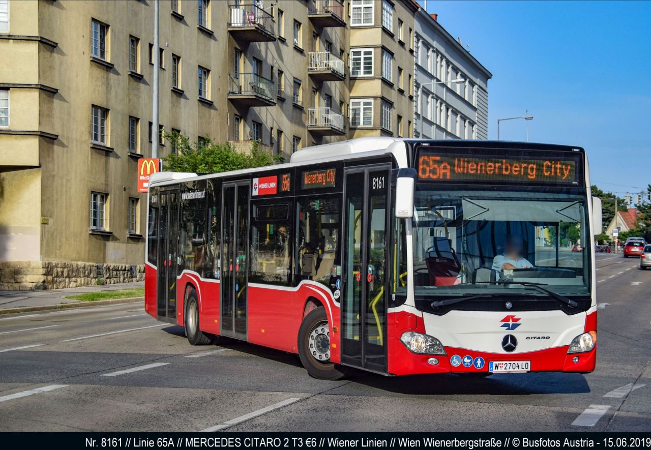 Wien, Mercedes-Benz Citaro C2 # 8161