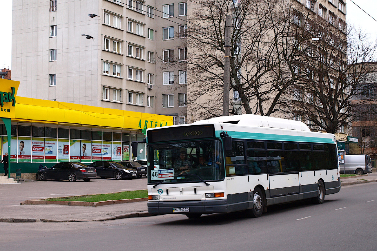 Lviv, Heuliez GX317 LPG # ВС 7540 СО