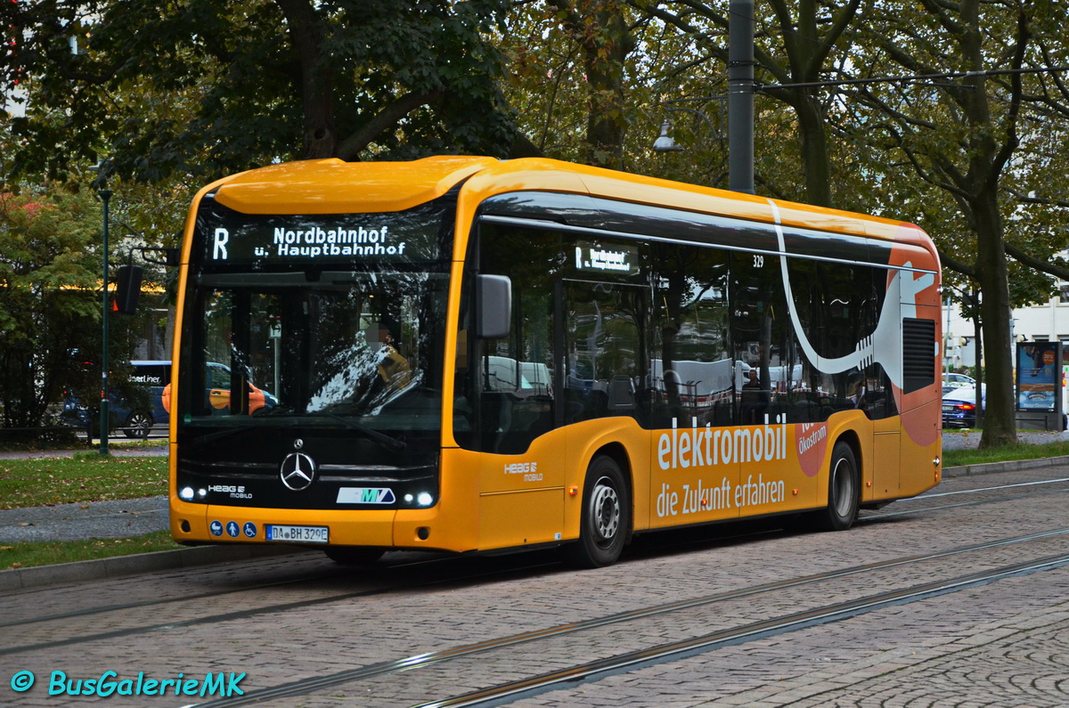 Darmstadt, Mercedes-Benz eCitaro # 329