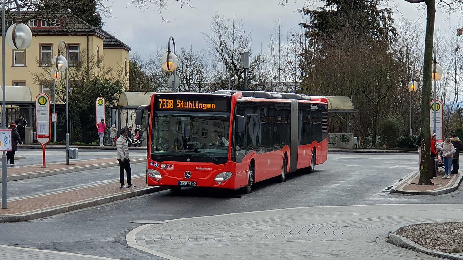 Freiburg im Breisgau, Mercedes-Benz Citaro C2 G # FR-JS 154