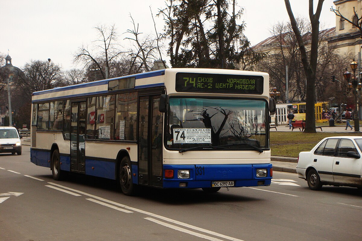 Lviv, MAN A10 NL202 # ВС 6392 АА