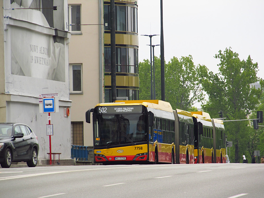 Warsaw, Solaris Urbino IV 18 CNG # 7758