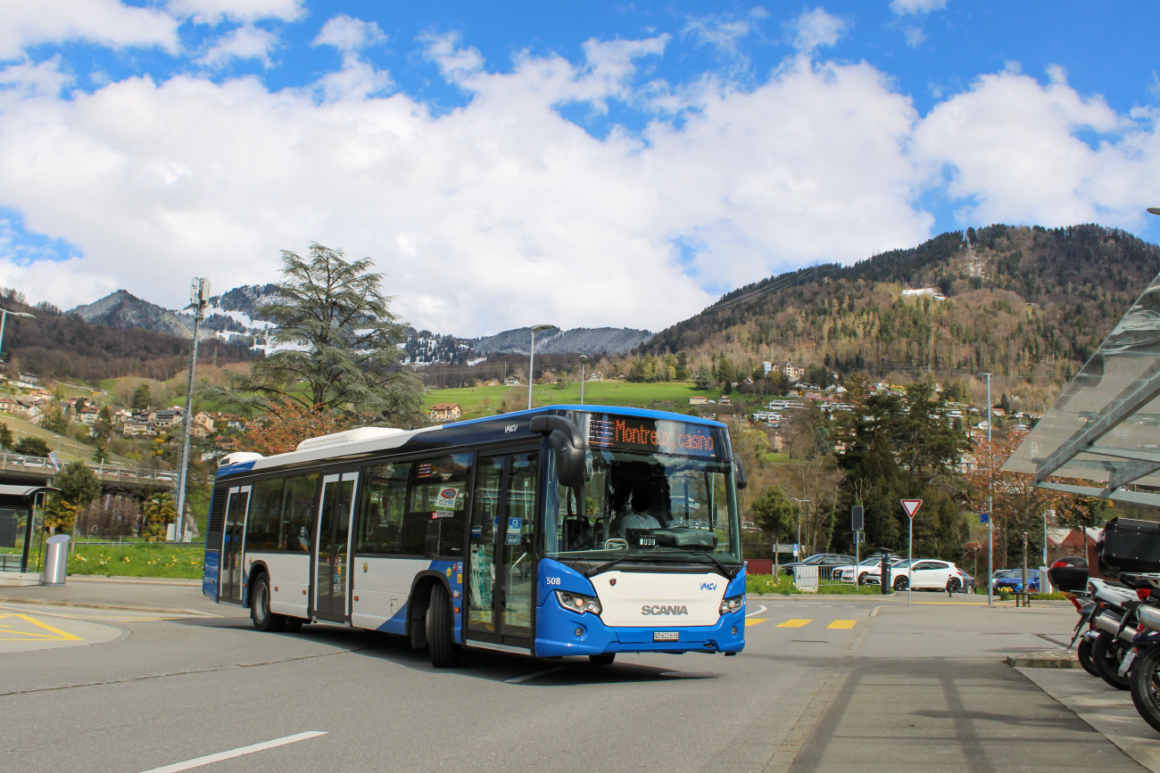 Montreux, Scania Citywide LF # 508