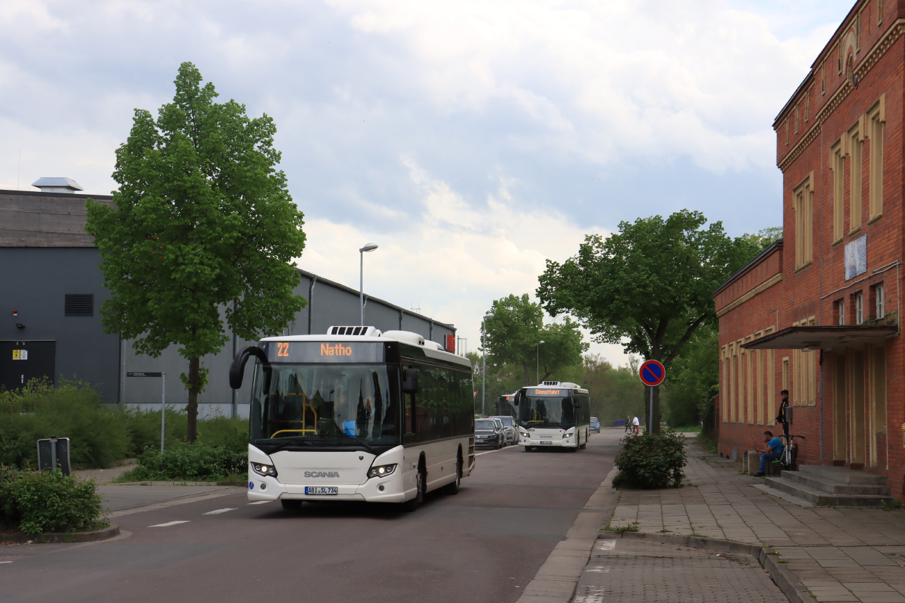 Zörbig, Scania Citywide LE # ABI-SL 734