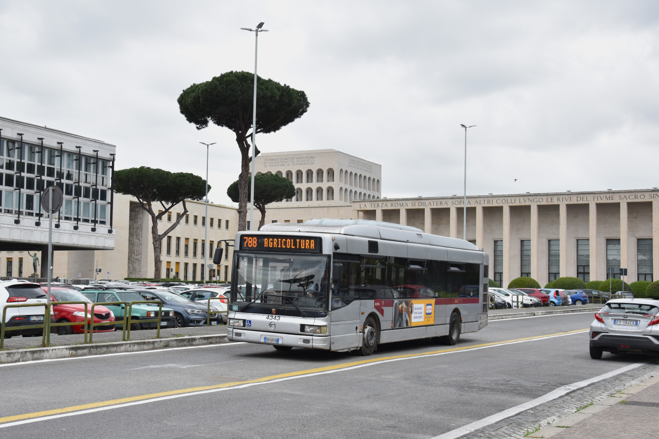 Rome, Irisbus CityClass 491E.12.27 CNG # 4343