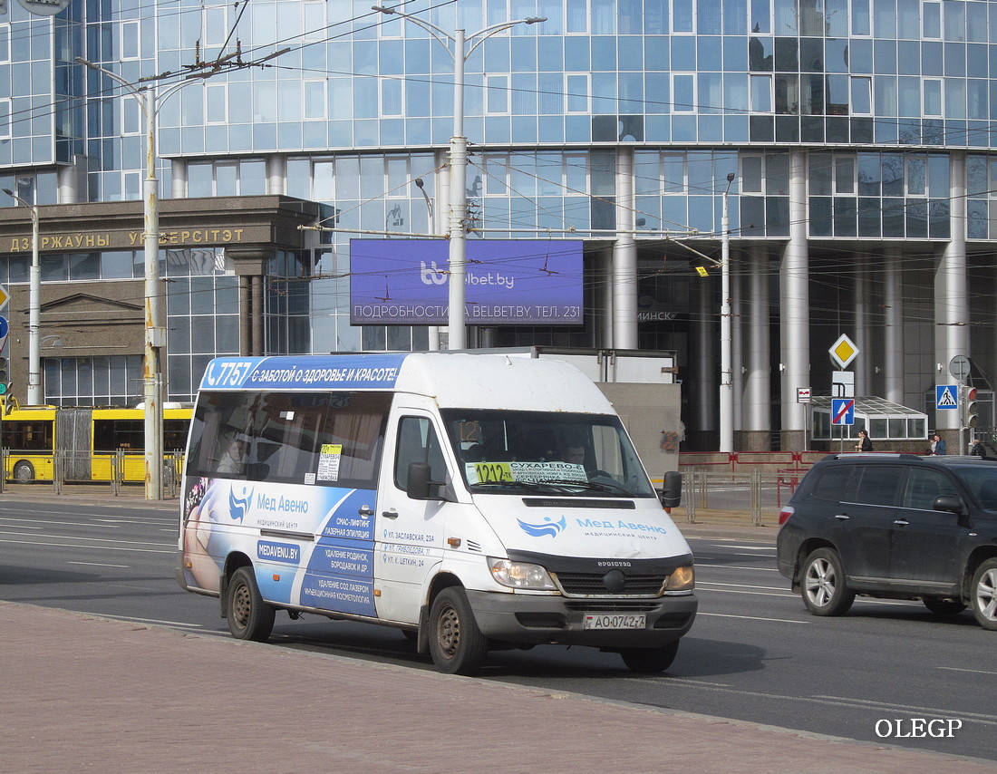 Minsk, Mercedes-Benz Sprinter # АО 0742-7