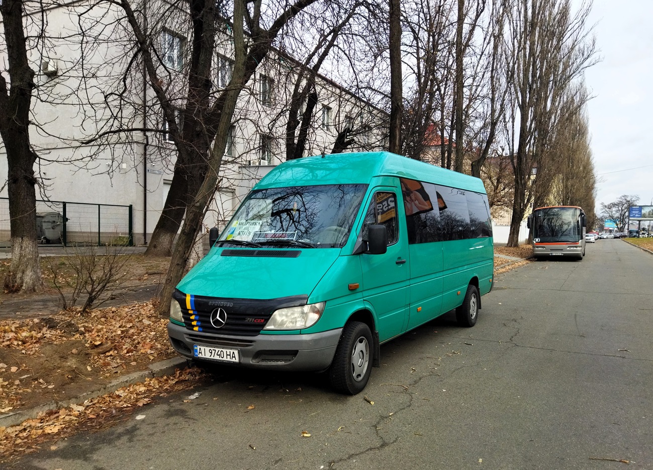 Kyiv, Mercedes-Benz Sprinter 313CDI č. АІ 9740 НА