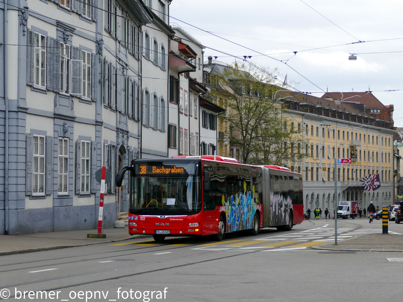 Freiburg im Breisgau, MAN A23 Lion's City G NG363 # FR-JS 529
