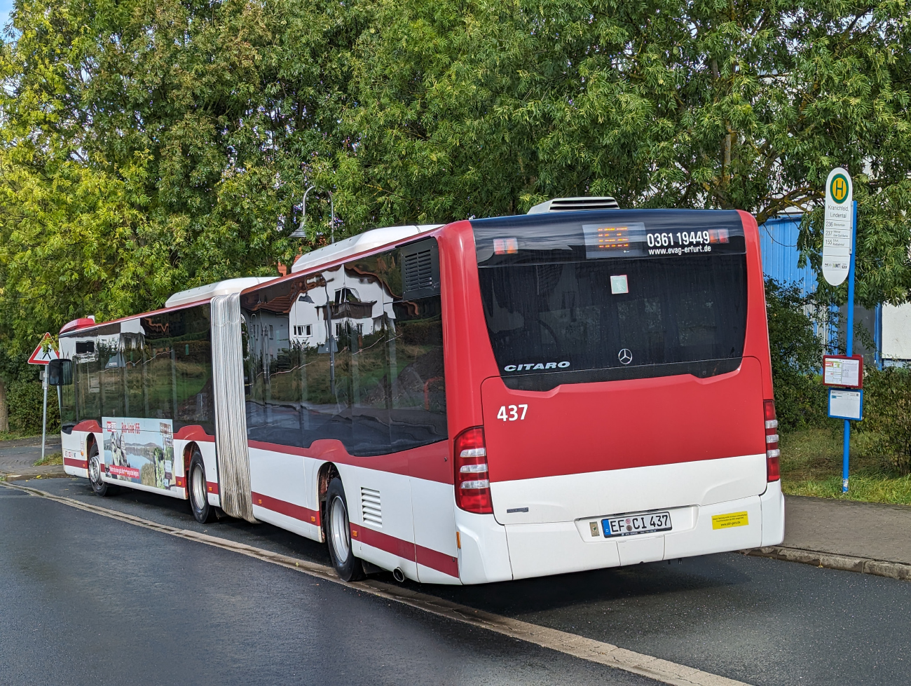 Erfurt, Mercedes-Benz Citaro C2 G # 437