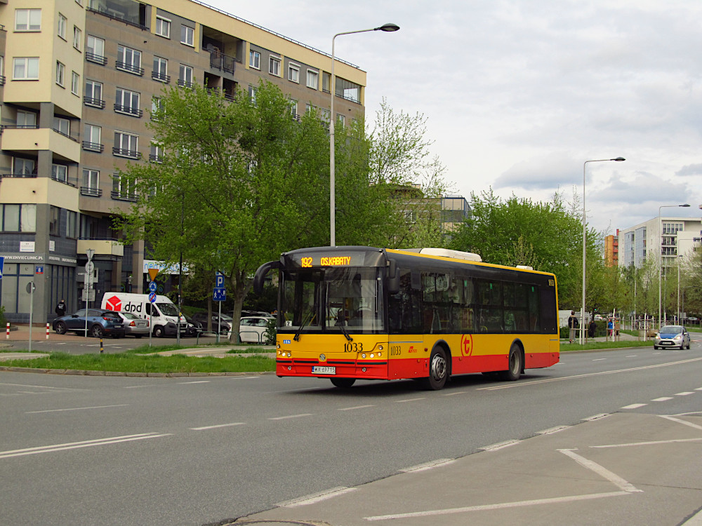 Варшава, Solbus SM10 № 1033