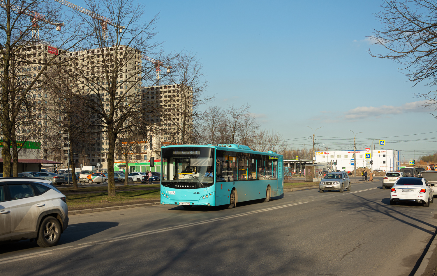 Saint Petersburg, Volgabus-5270.G4 (LNG) No. 6848