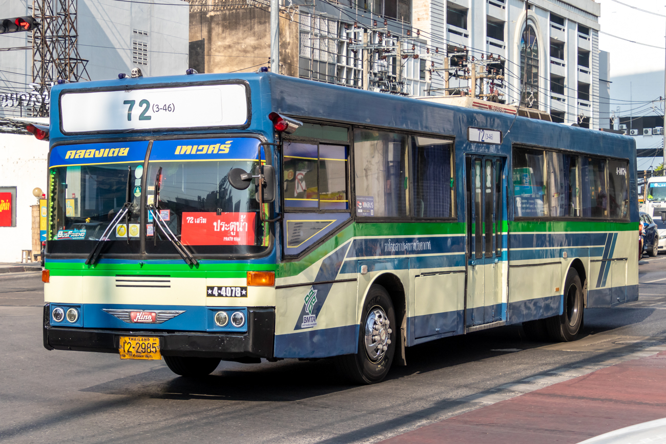 Bangkok, Thonburi Bus Body # 4-4078