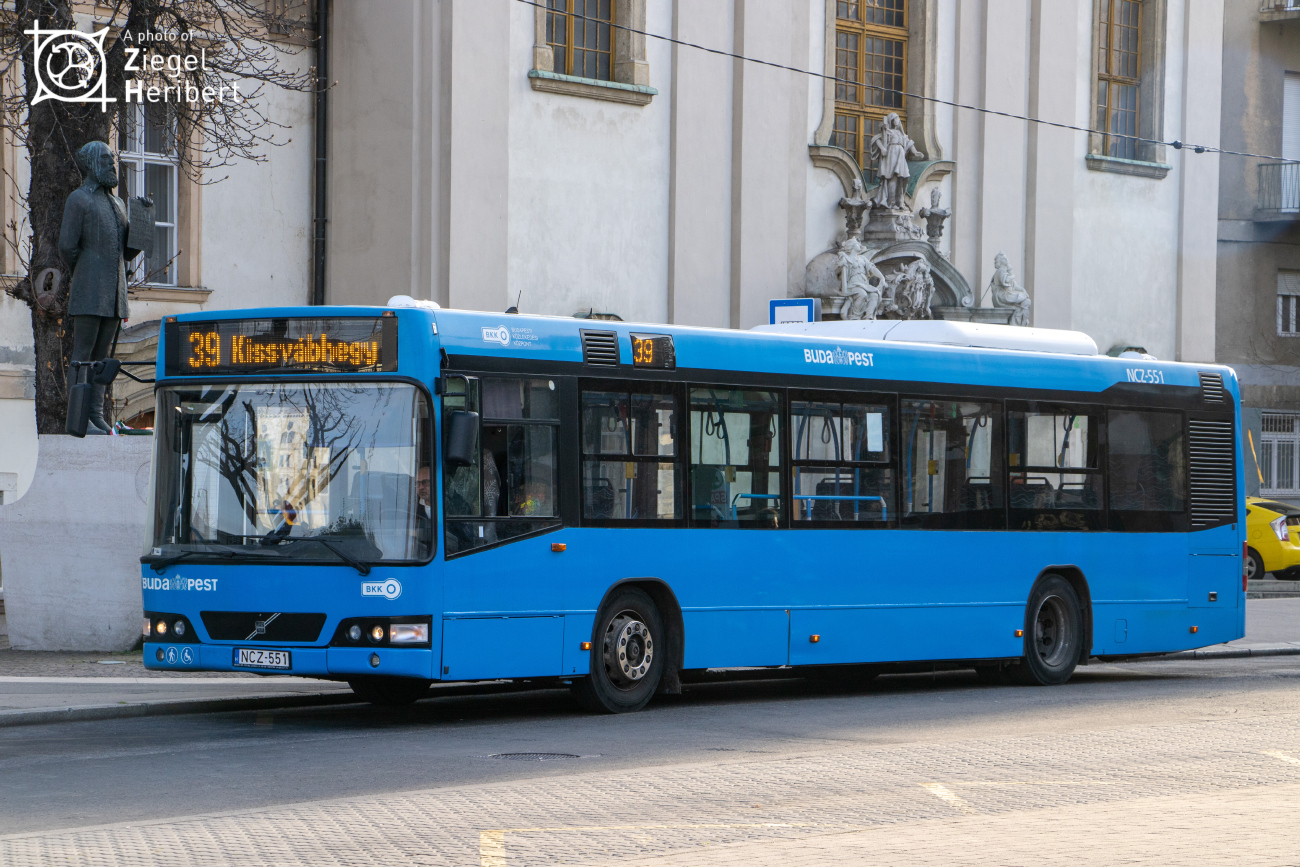 Budapest, Volvo 7000 # NCZ-551