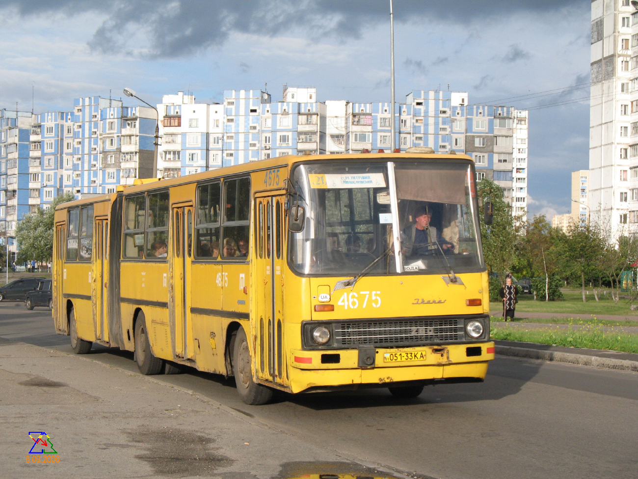 Kyiv, Ikarus 280.33 # 4675