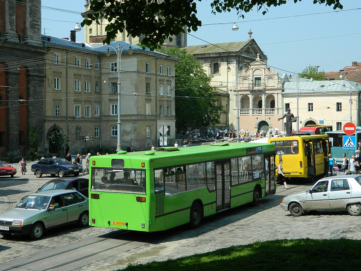 Lviv, MAN A10 NL202 # ВС 3493 АА