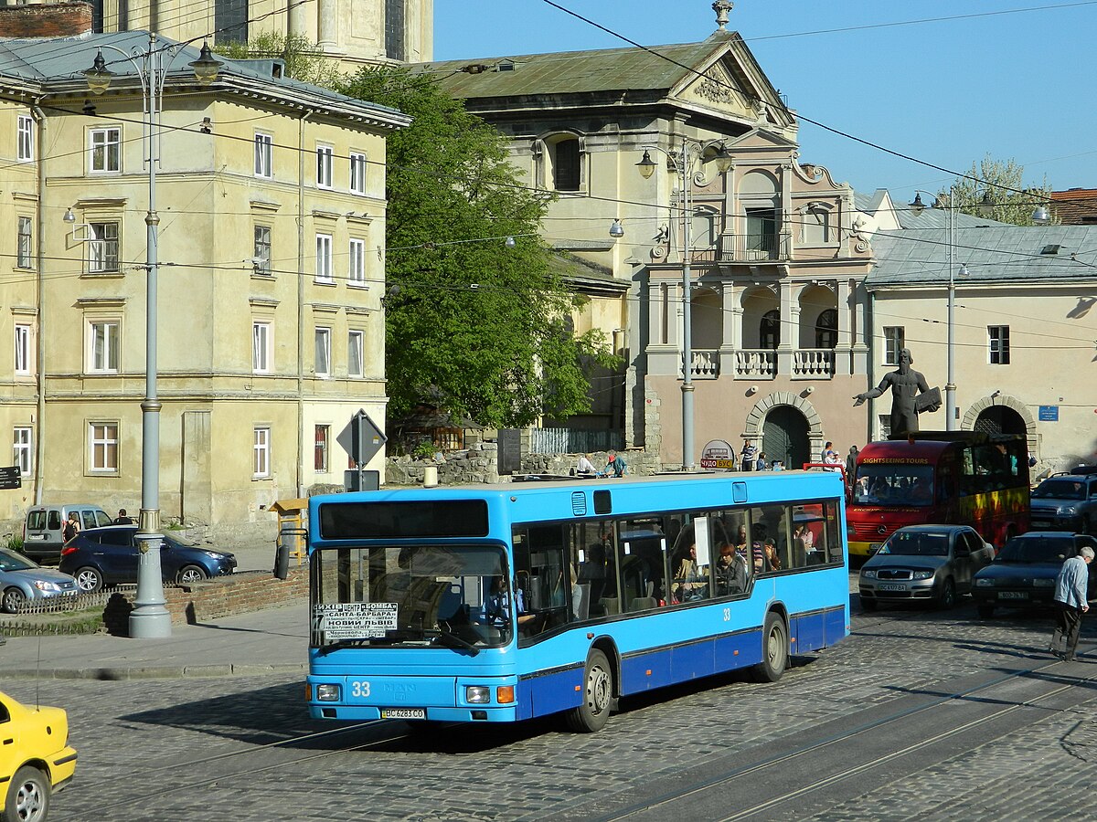 Lviv, MAN A10 NL202 # ВС 6283 СО