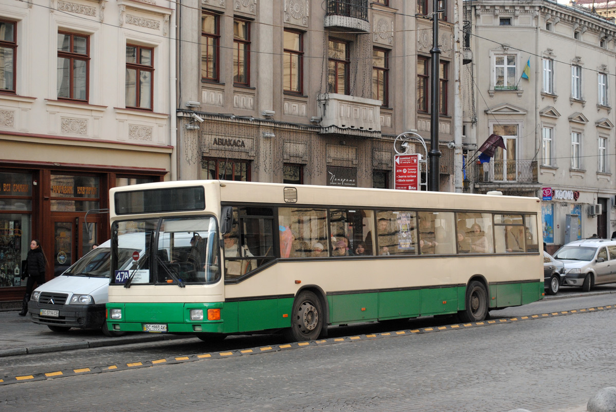Lviv, MAN A12 EL222 nr. ВС 1993 АК