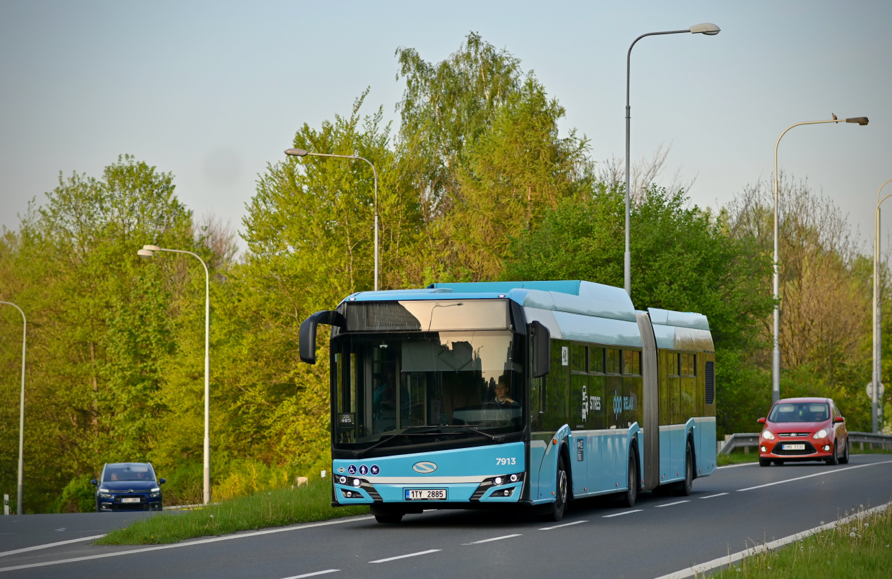 Ostrava, Solaris Urbino IV 18 CNG № 7913