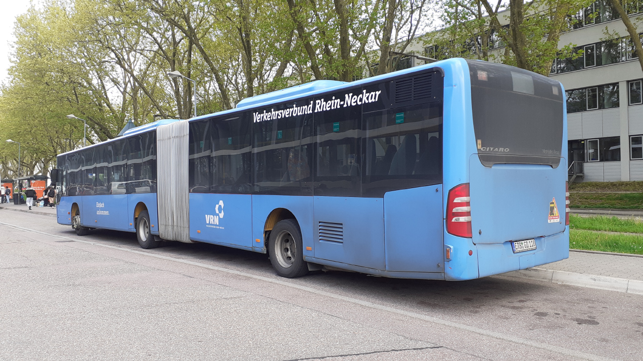 Erbach (Odenwald), Mercedes-Benz O530 Citaro Facelift G # ERB-GD 118; Karlsruhe — SEV Karlsruhe <> Stuttgart (Residenzbahn)