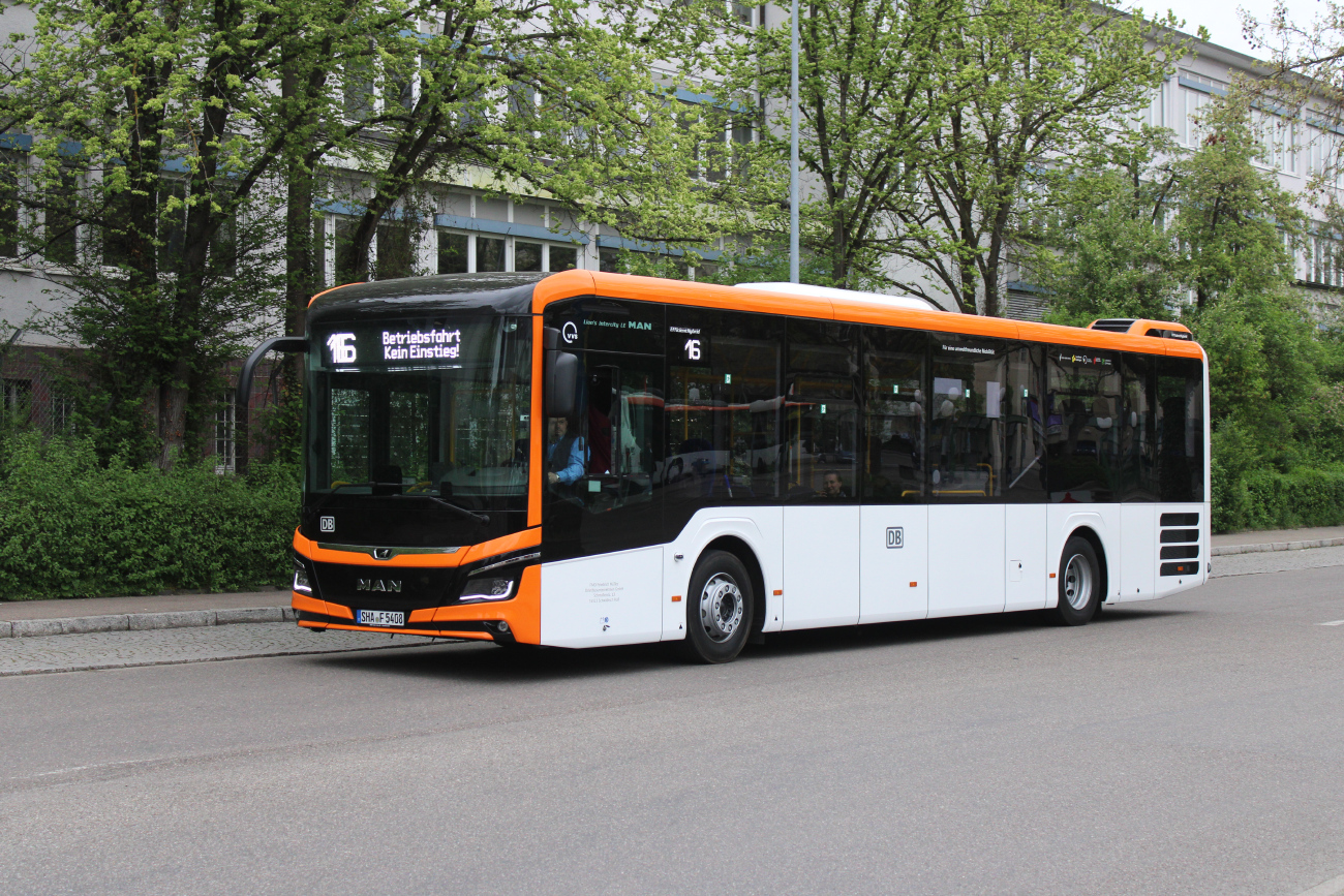 Швебиш-Халль, MAN 32C Lion's Intercity LE330 EfficientHybrid № 5408