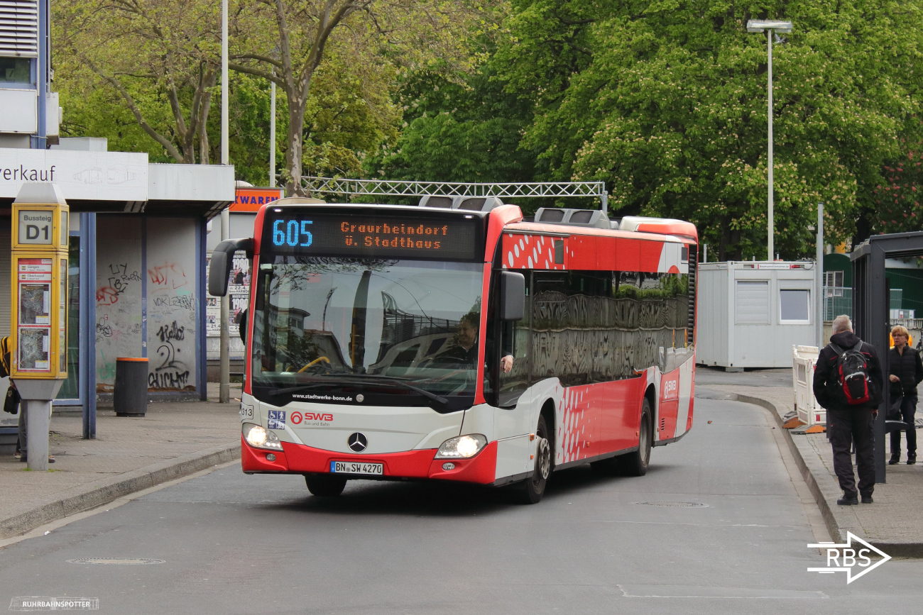 Bonn, Mercedes-Benz Citaro C2 Nr. 1313