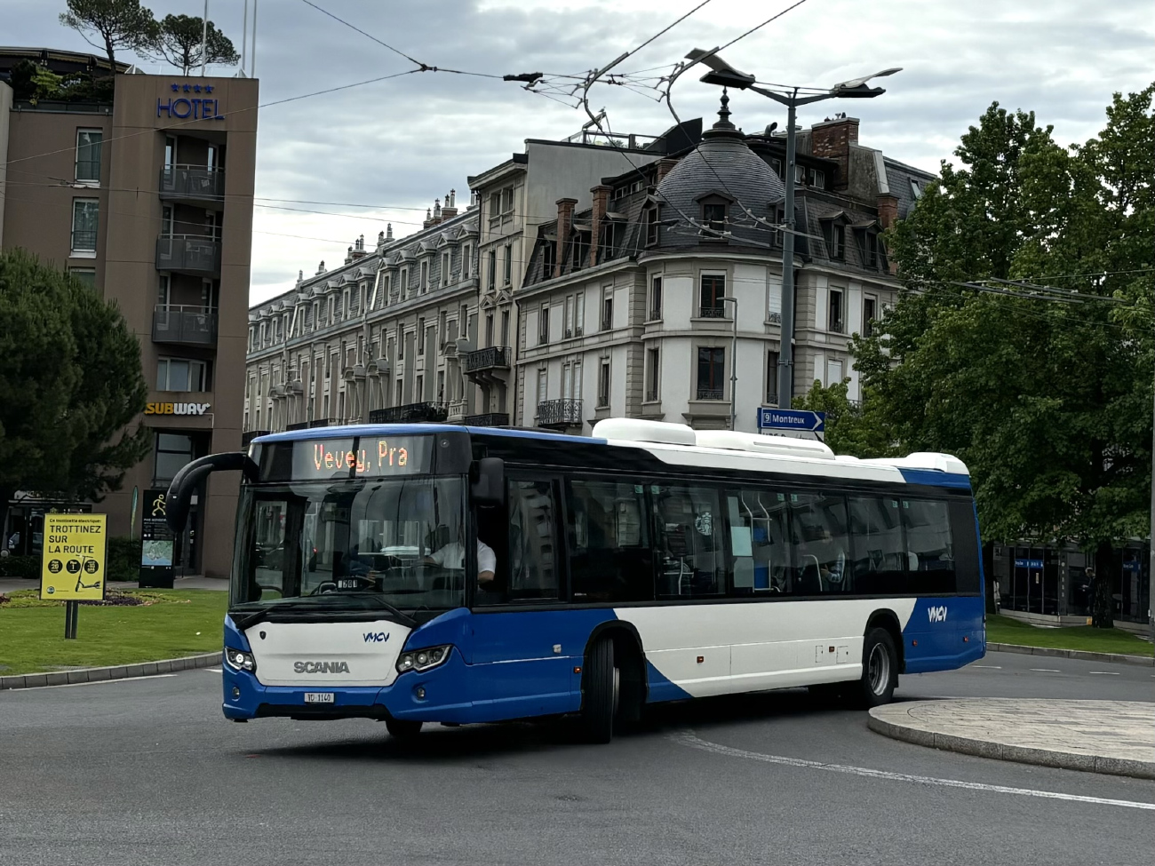 Montreux, Scania Citywide LF # 502