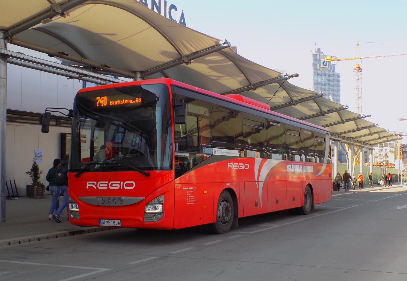 Bratislava, IVECO Crossway Line 12M # BL-918JA