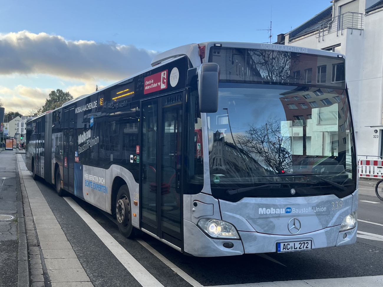 Aachen, Mercedes-Benz Citaro C2 G nr. 339