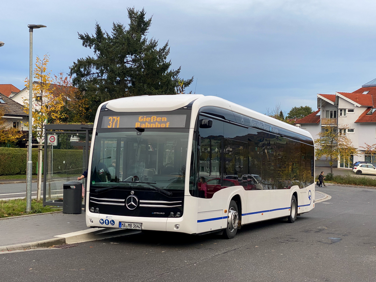 Gießen, Mercedes-Benz eCitaro # MA-MB 3642