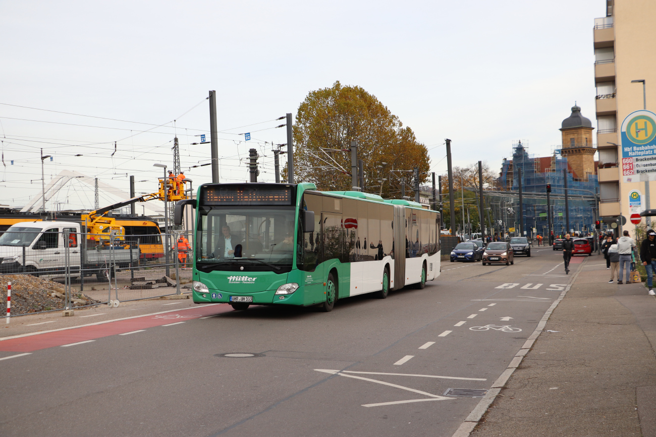 Künzelsau, Mercedes-Benz Citaro C2 G # ÖHR-UH 103