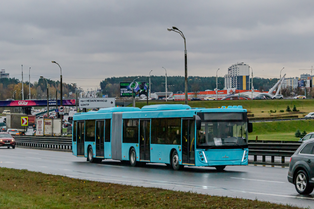 Minsk — Buses without number plates