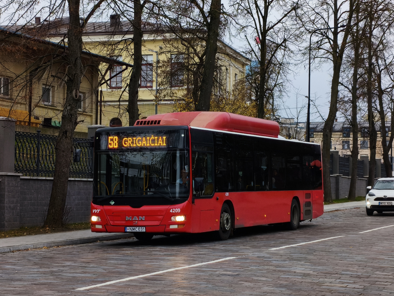Vilnius, MAN A21 Lion's City NL313 CNG # 4209