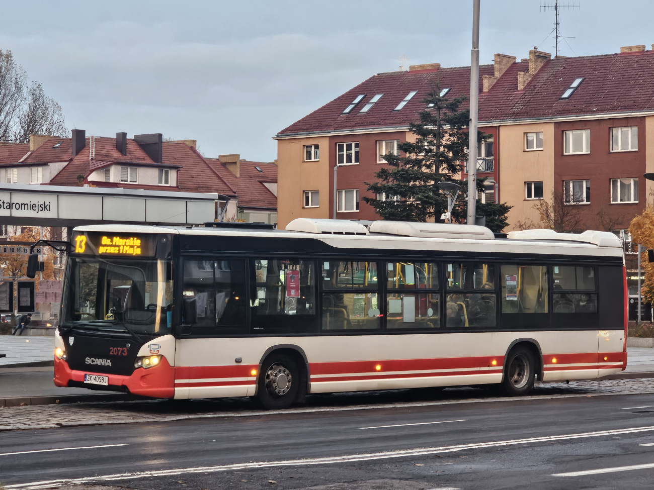 Koszalin, Scania Citywide LF # 2073