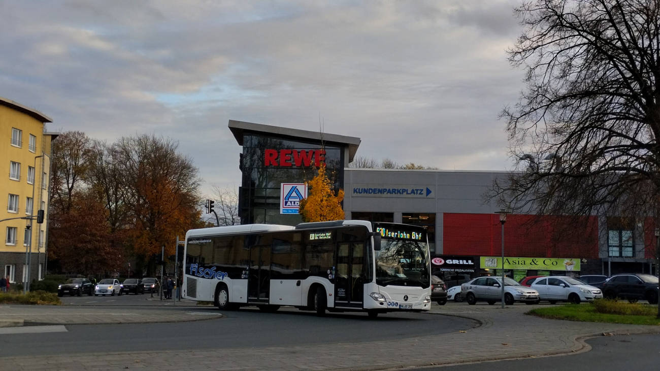 Lüdenscheid, Mercedes-Benz Citaro C2 LE Hybrid # MK-RF 390
