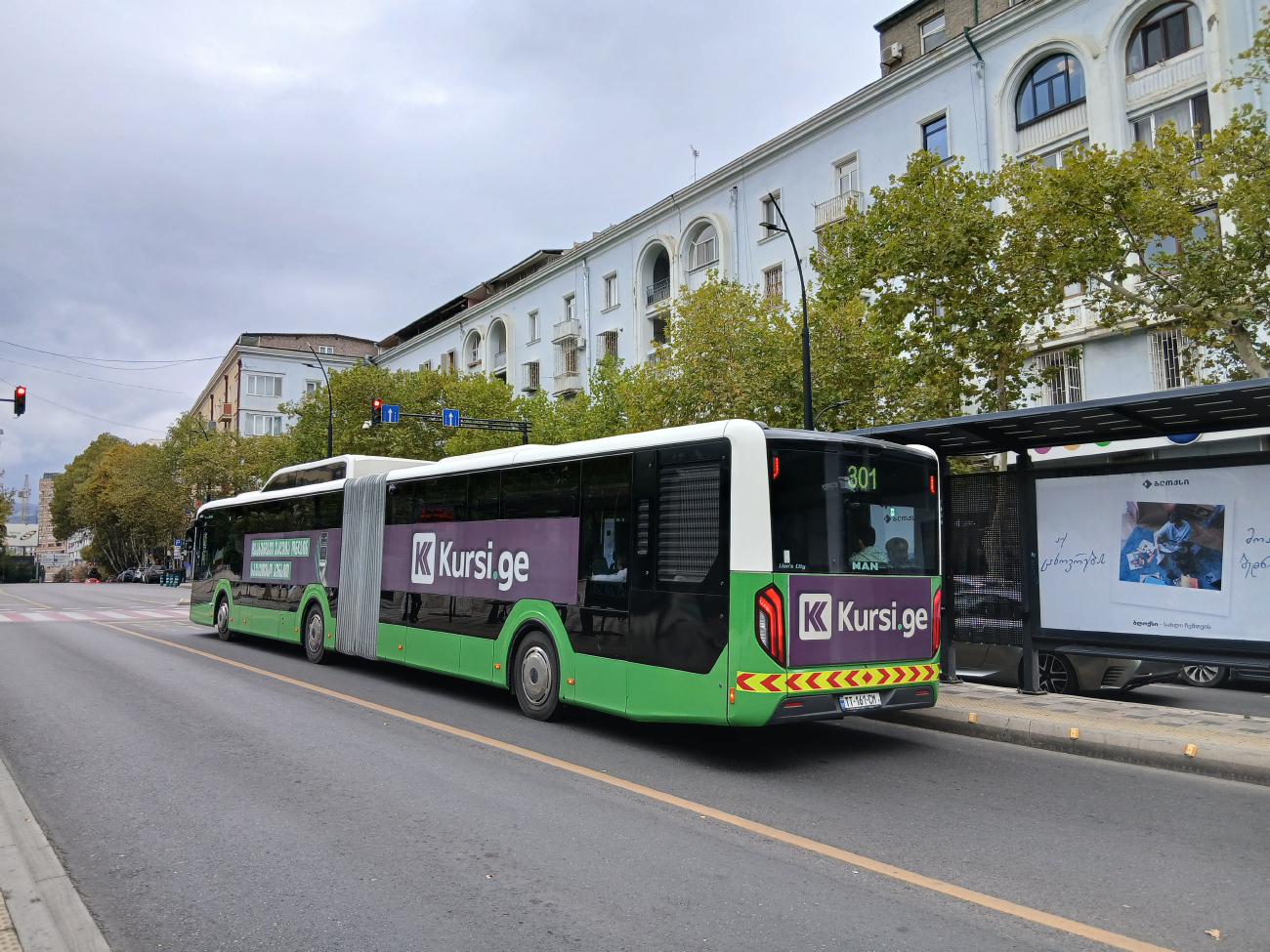 Tbilisi, MAN 18G Lion's City NG320 nr. TT-161-CM