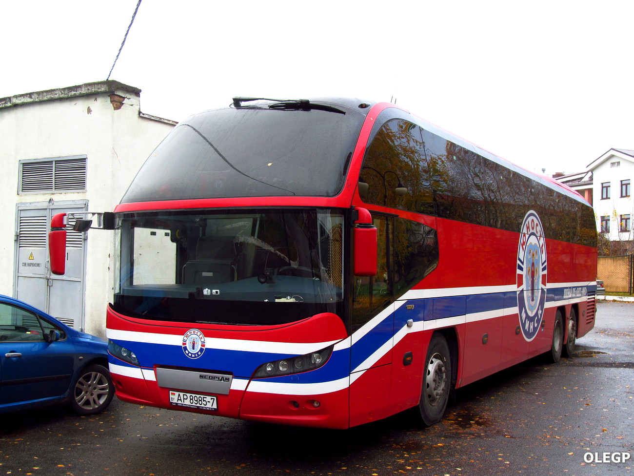 Minsk, Neoplan P16 N1218HDL Cityliner # АР 8985-7; Buses of sport clubs and national teams