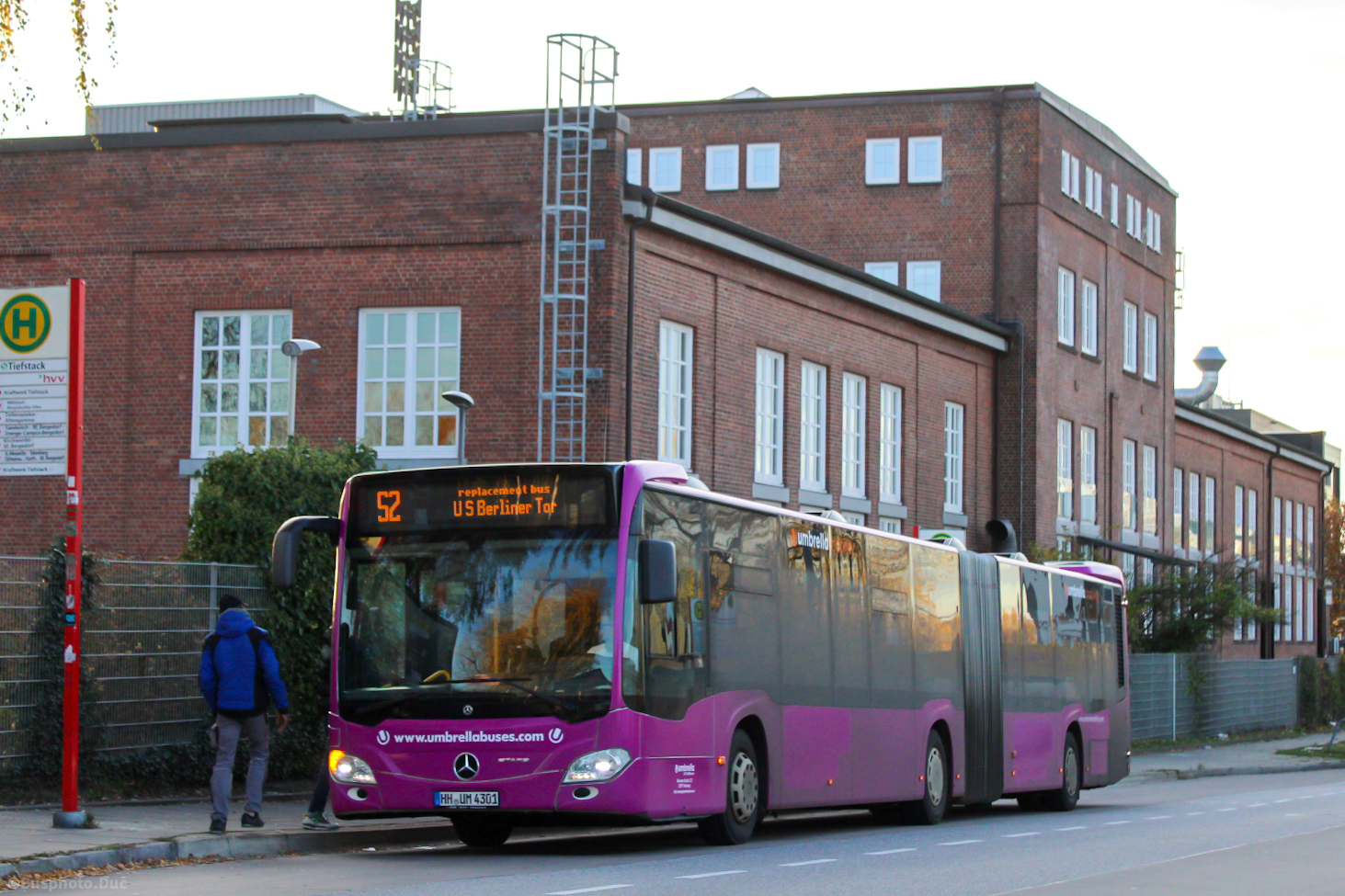 Гамбург, Mercedes-Benz Citaro C2 G Hybrid № HH-UM 4301