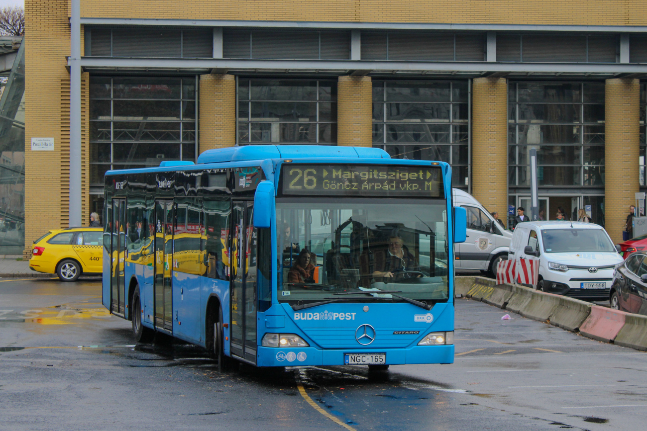 Budapest, Mercedes-Benz O530 Citaro # NGC-165