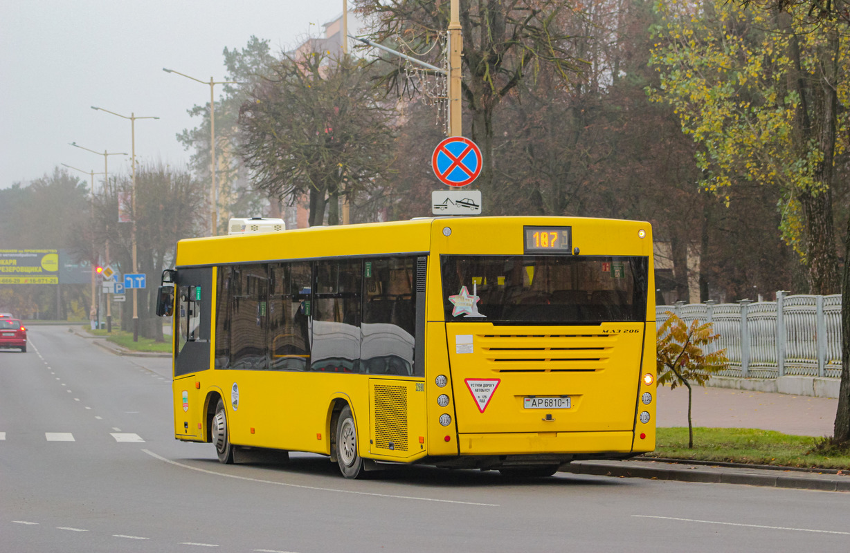 Baranovichi, MAZ-206.047 # 22680