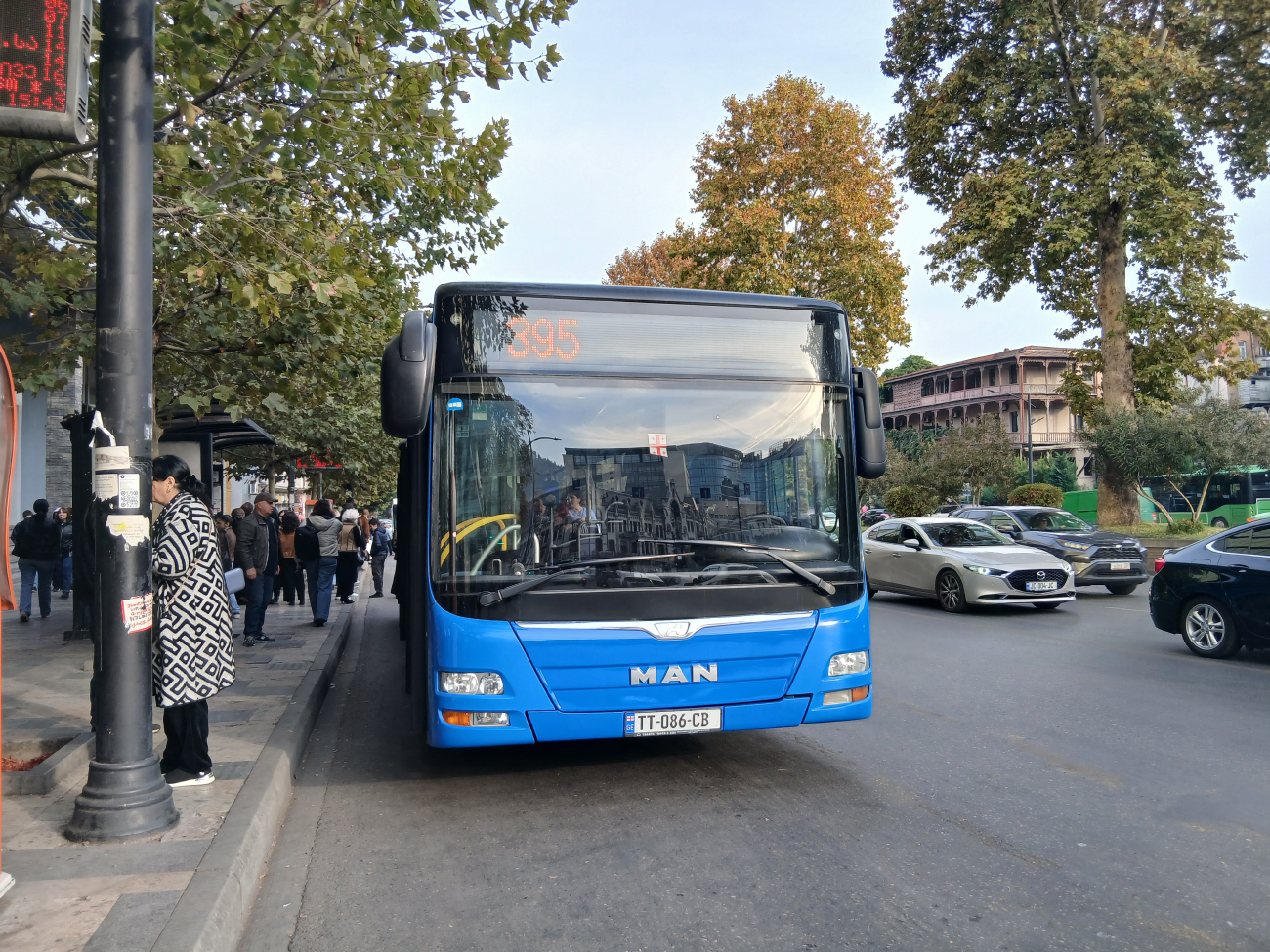 Tbilisi, MAN A21 Lion's City NL313 CNG # TT-086-CB