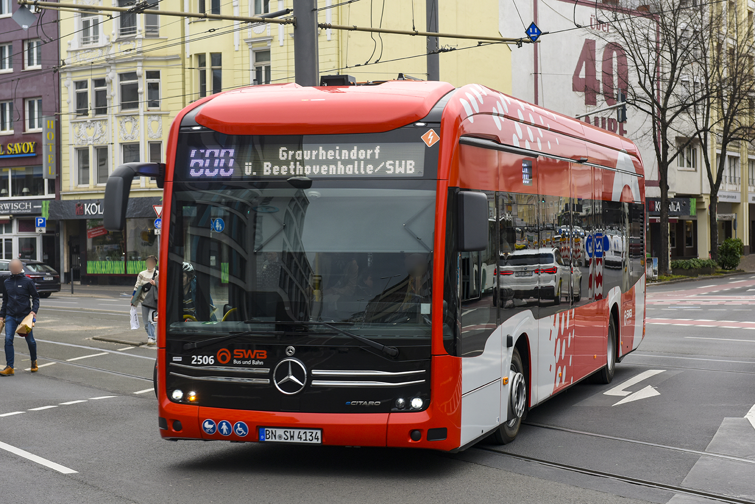 Bonn, Mercedes-Benz eCitaro # 2506