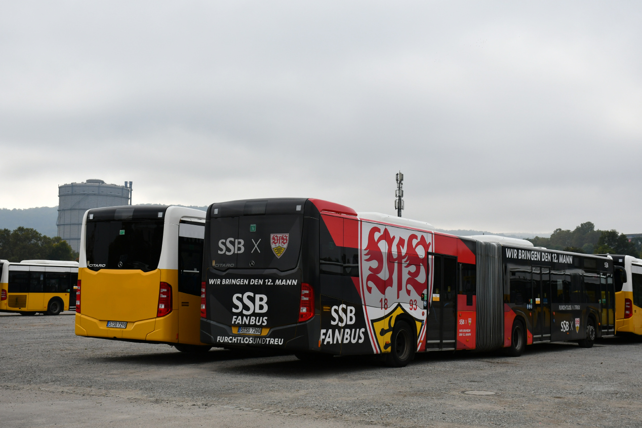Stuttgart, Mercedes-Benz Citaro C2 G # 7260