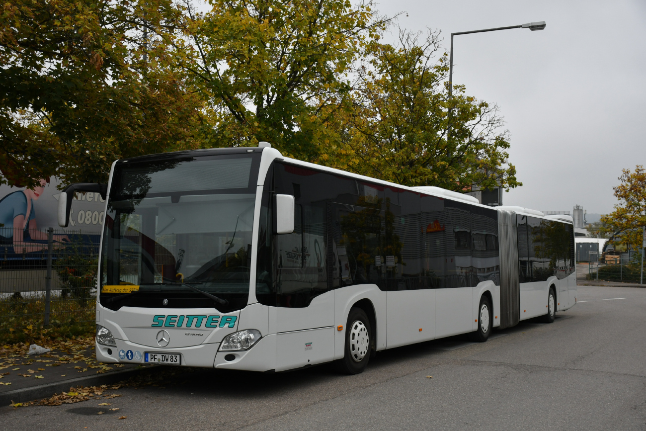 Pforzheim, Mercedes-Benz Citaro C2 G Hybrid # 83