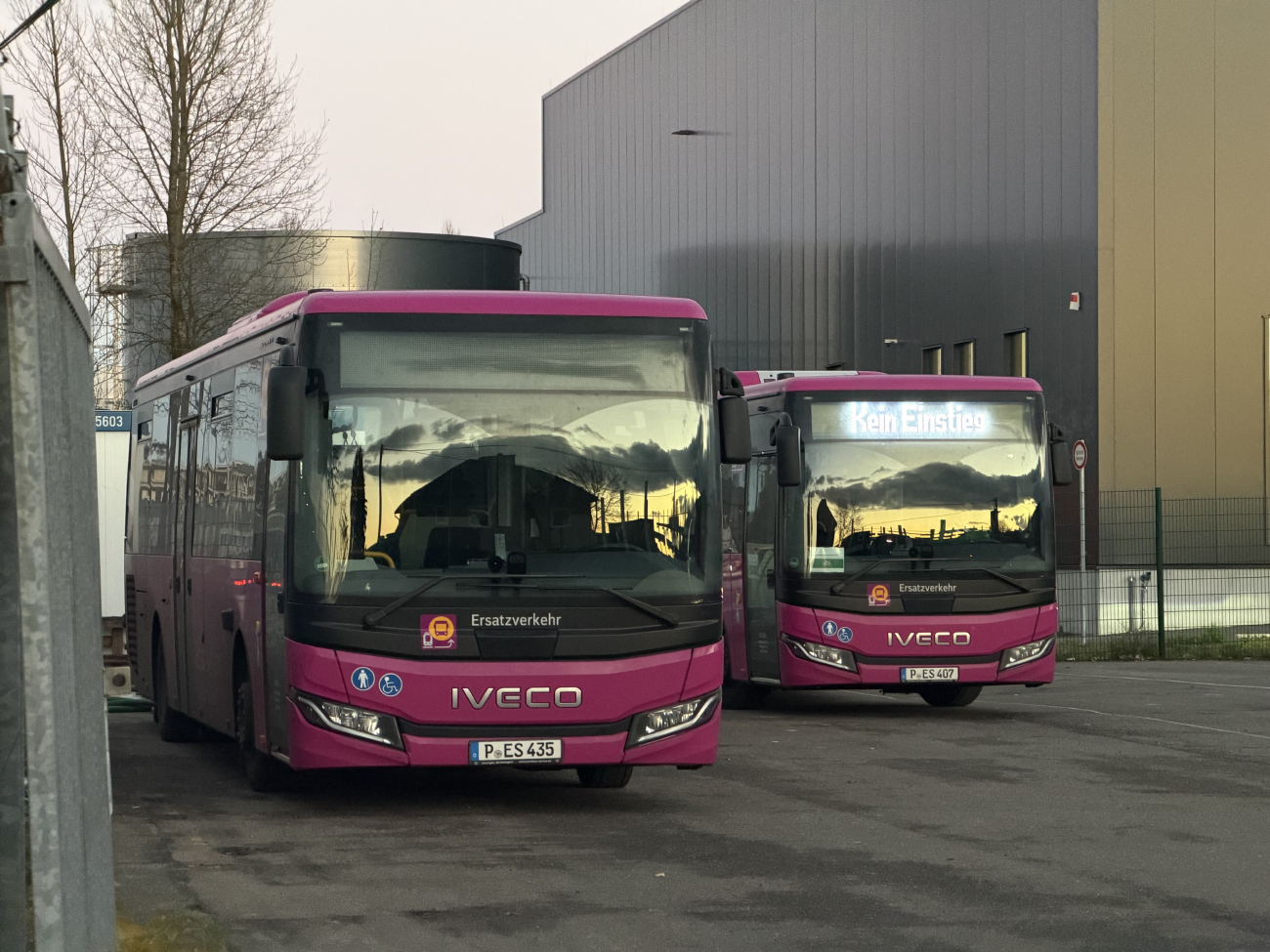 Potsdam, IVECO Crossway LE 12M (Facelift) # P-ES 435; Potsdam, IVECO Crossway LE 12M (Facelift) # P-ES 407