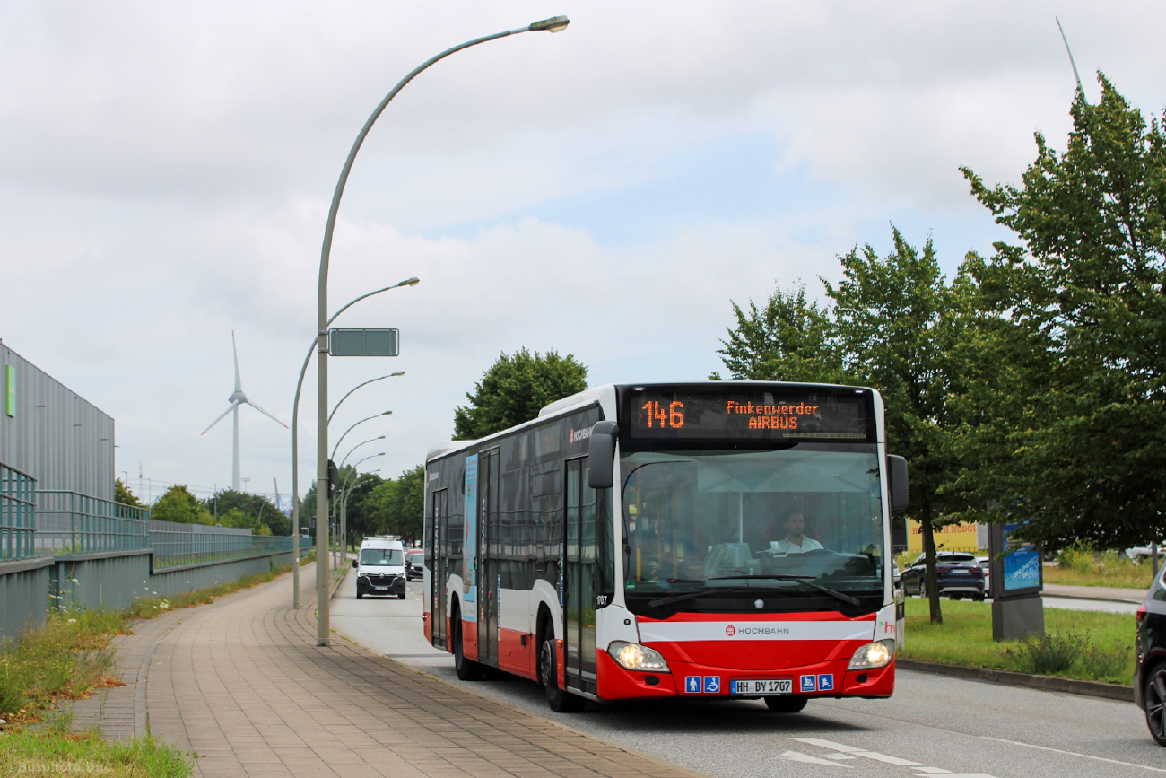 Hamburg, Mercedes-Benz Citaro C2 # 1707