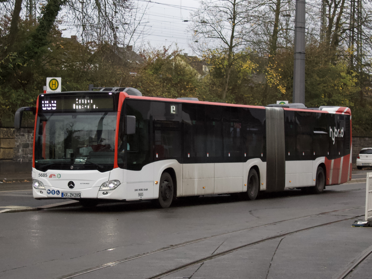 Krefeld, Mercedes-Benz Citaro C2 G Hybrid # 5685