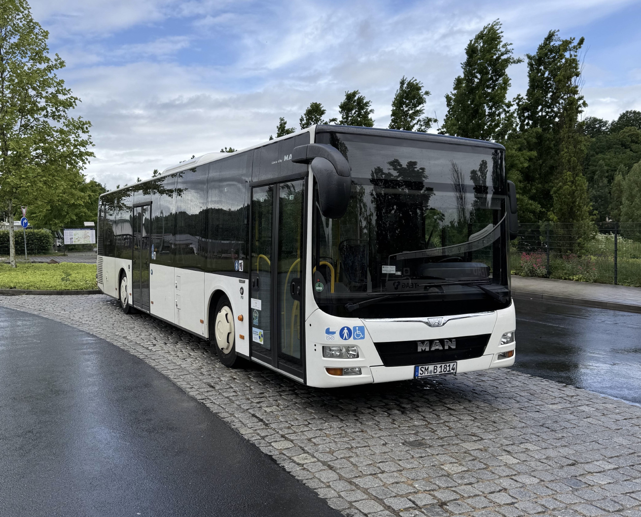 Schmalkalden-Meiningen, MAN A21 Lion's City NL363 # SM-B 1814