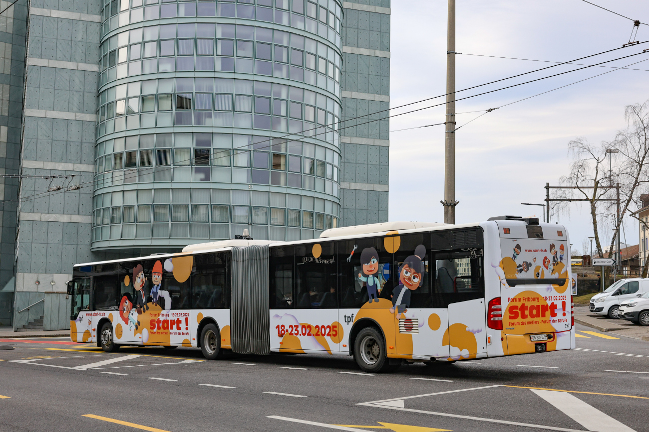 Fribourg, Mercedes-Benz O530 Citaro Facelift GÜ # 157